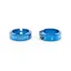 DMR Deathgrip2 Aluminium Anodised Grip Collars - Blue