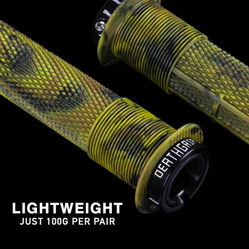 DMR DeathGrip 2 Flanged MTB Grips - Thick - Camo-2