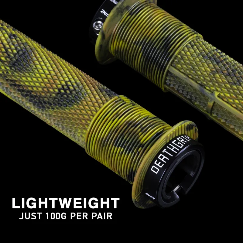 DMR DeathGrip 2 Flanged MTB Grips - Thin - Camo-2