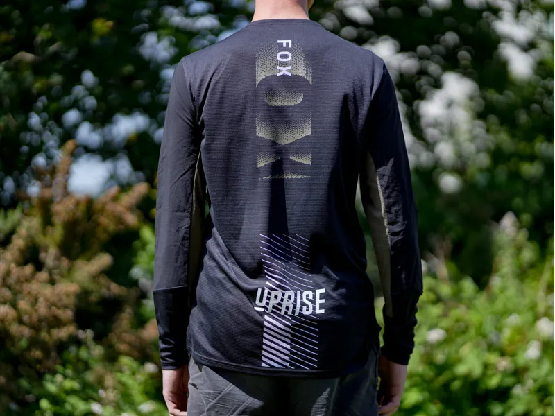 Fox Defend Uprise Men's Long Sleeve Jersey - Park Black-1