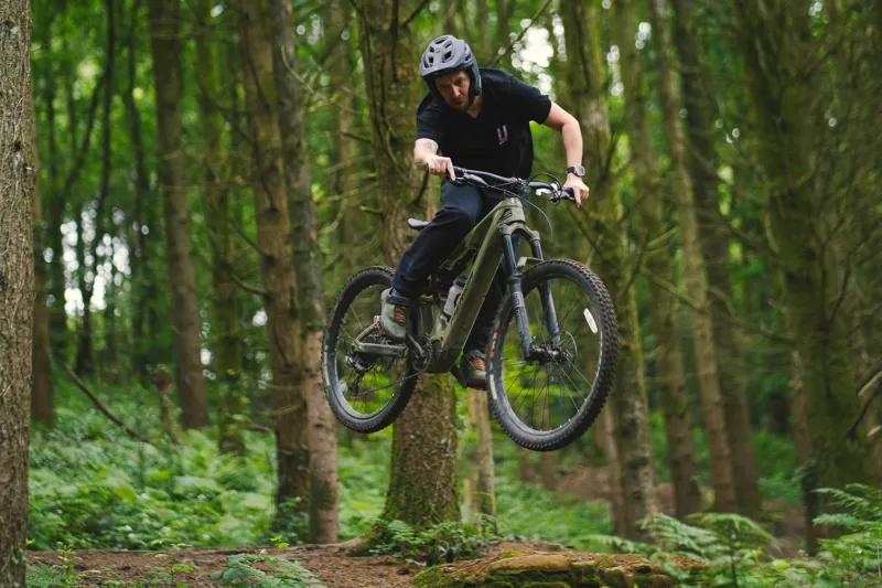 Merida eOne-Sixty 6000 27.5/29er Carbon Electric MTB - Green/Black-9