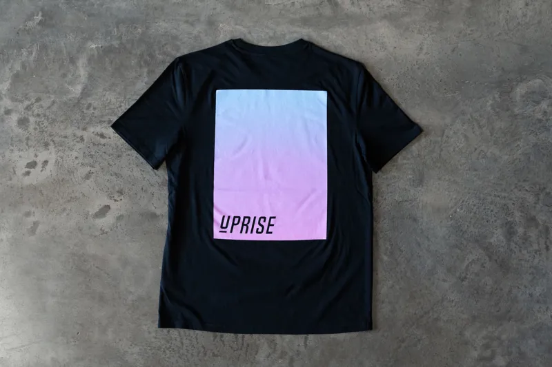 Uprise Iconic Unisex Cotton Tee - Black-4