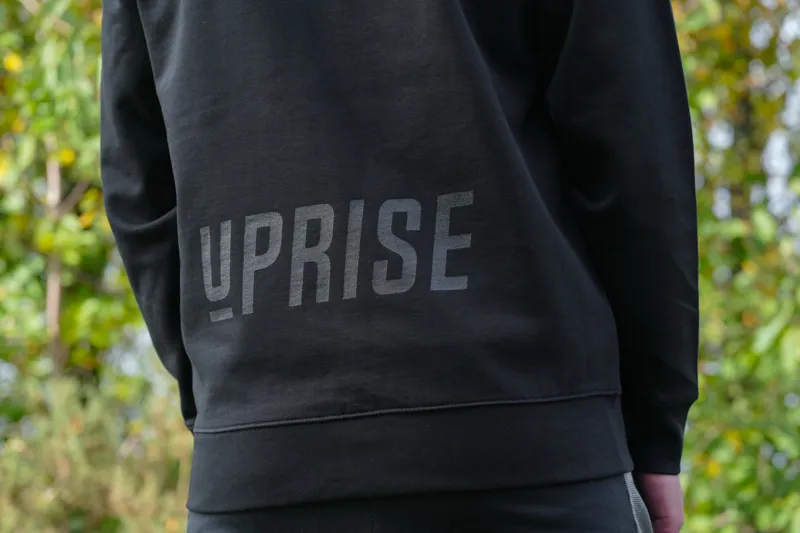 Uprise Unisex Crew Sweatshirt - Black-3