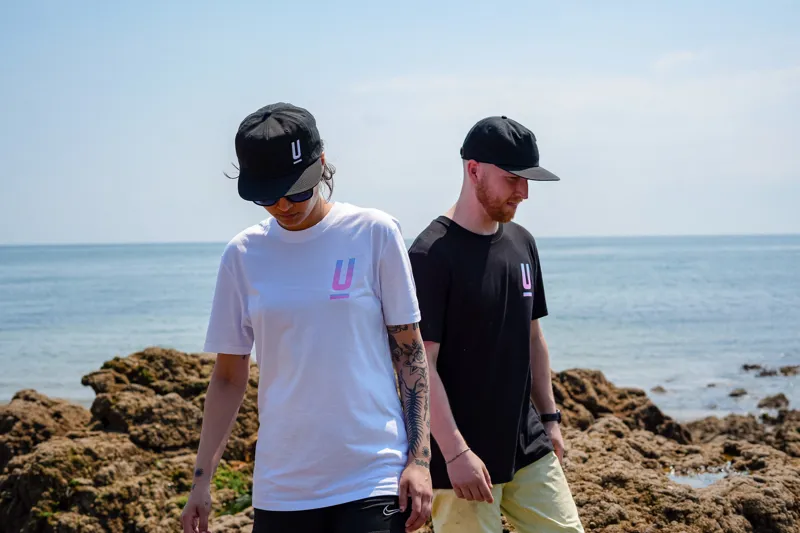 Uprise Iconic Unisex Cotton Tee - Black-2