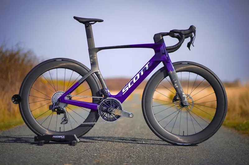 Scott Item Foil RC Team 2026 Carbon Aero Road Bike - Grape Purple/Black-6