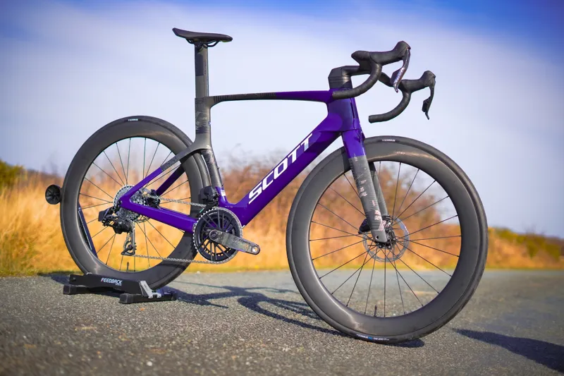 Scott Item Foil RC Team 2026 Carbon Aero Road Bike - Grape Purple/Black-7