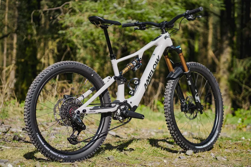 Amflow Carbon Pro PX 2027 Electric Mountain Bike - Moonstone Grey-3