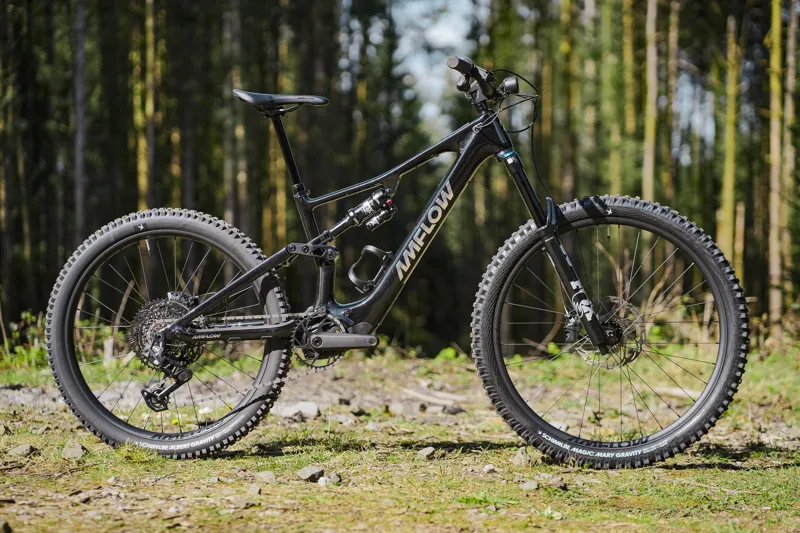 Amflow Carbon PX 2027 Electric Mountain Bike - Phantom Black-1