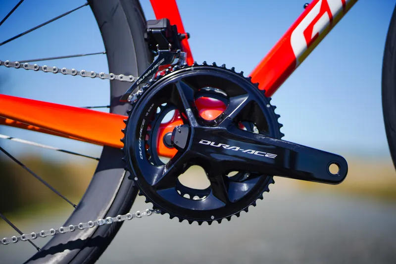 Giant TCR Advanced Pro Dura Ace 2026 Carbon Road Bike - Black/Rosso Corsa-4