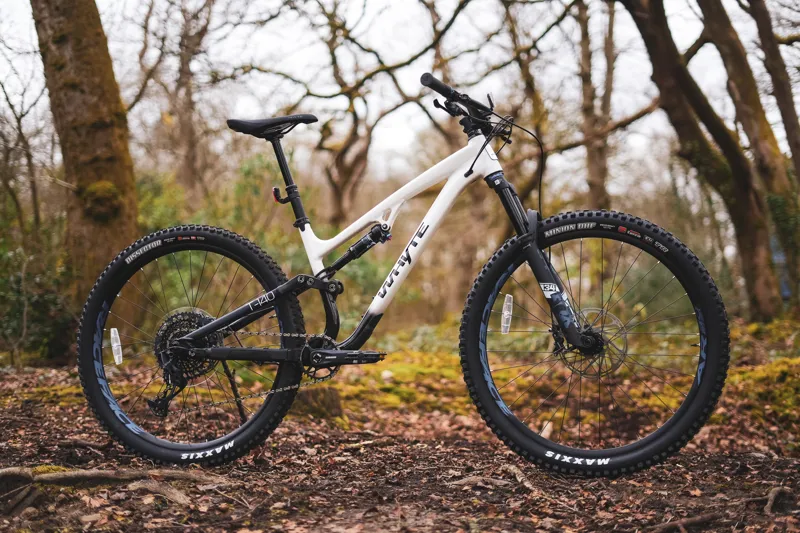 Whyte T-140 RS 29er 2025 Full Suspension Mountain Bike - White/Black-4