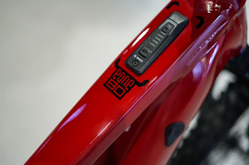 Merida eOne-Eighty 700 2025 Electric Full Suspension MTB - Heritage Red-3