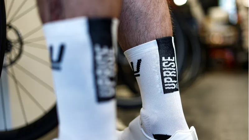 Uprise Performance Unisex Socks -  White-1