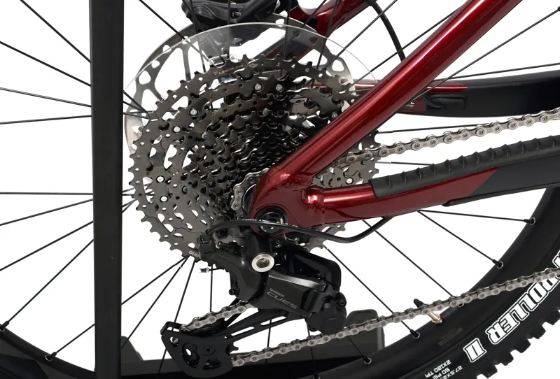 Nearly New Giant Reign E+ 2 800wh 2024 Electric MTB -  Large - Sangria/Black-3