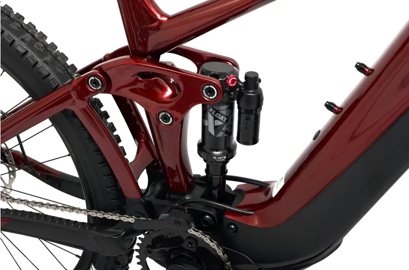 Nearly New Giant Reign E+ 2 800wh 2024 Electric MTB -  Large - Sangria/Black-4