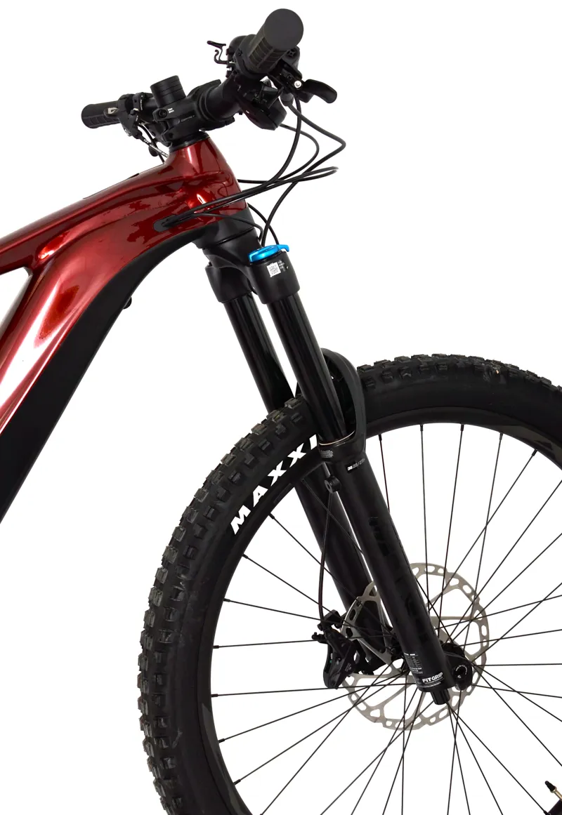 Nearly New Giant Reign E+ 2 800wh 2024 Electric MTB -  Large - Sangria/Black-7