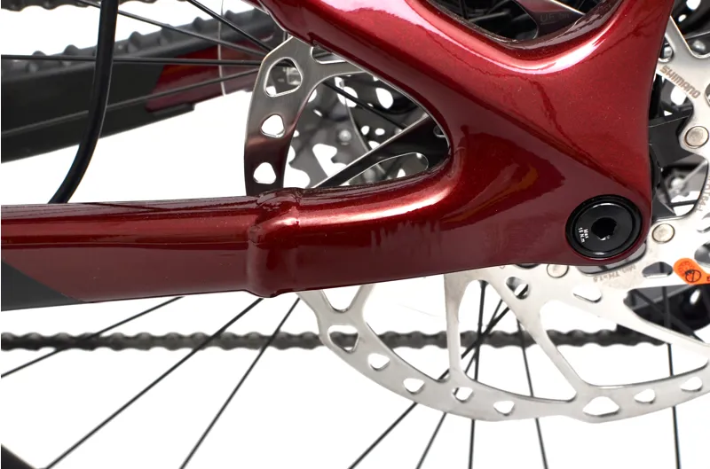 Nearly New Giant Reign E+ 2 800wh 2024 Electric MTB -  Large - Sangria/Black-2