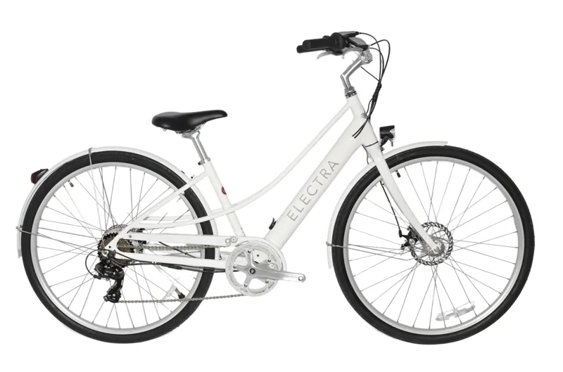 Ex Demo Electra Loft Go 7D EQ Step Thru 2025 Women's Electric Hybrid Bike - Small - Stardust