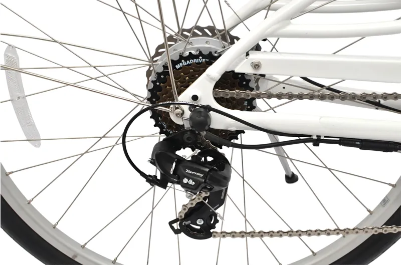 Nearly New Electra Loft Go 7D EQ Step Thru 2025 Women's Electric Hybrid Bike - Small - Stardust-1