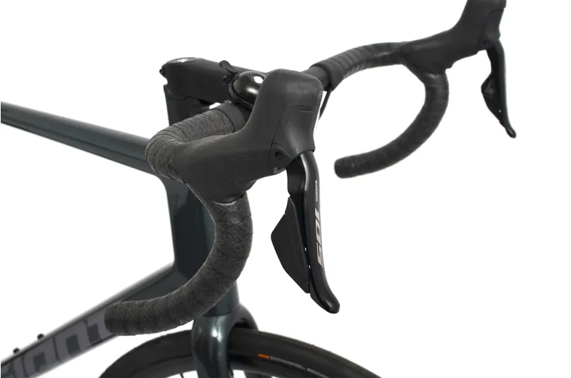 Ex Demo Giant TCR Advanced 1 2025 Carbon Road Bike - Large - Asphalt Green/Mercury-4