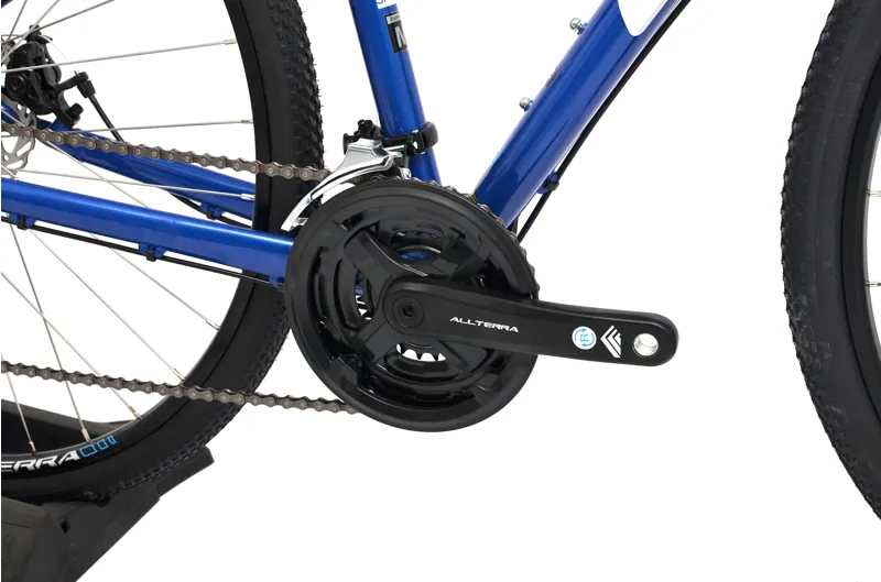 Nearly New GT Transeo Sport Women's 2024 Hybrid Bike - Medium - Gloss Blue-3