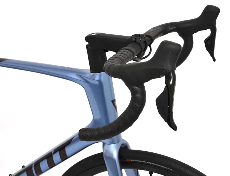 Ex Demo Giant Defy Advanced 1 2025 Carbon Endurance Road Bike - Large - Frost Silver-3