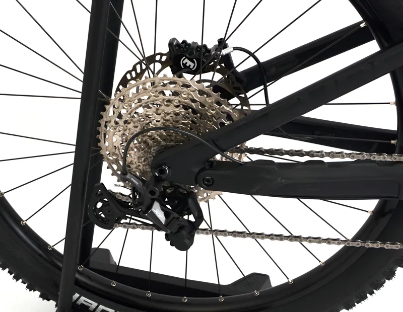 Nearly New Cube Stereo Hybrid One44 HPC Race 2025 Electric MTB - Large - Blackline-4