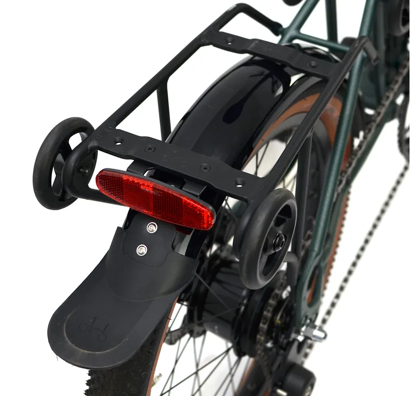 Ex Demo Brompton G Line Roller Frame 2025 Gravel Folding Bike  - Medium - Forest Green-2