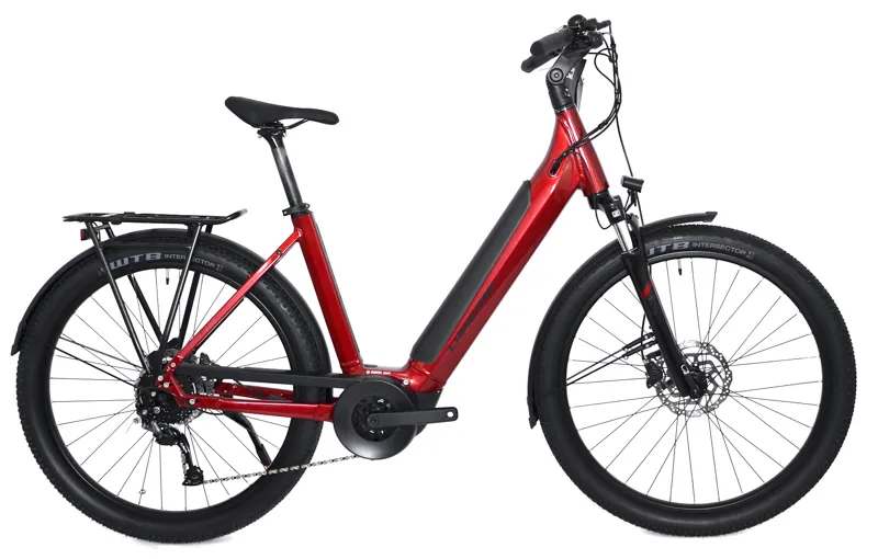 Ex Demo Lapierre E-Explorer 4.4 LS Women's Electric Hybrid Bike - 50 cm - Red