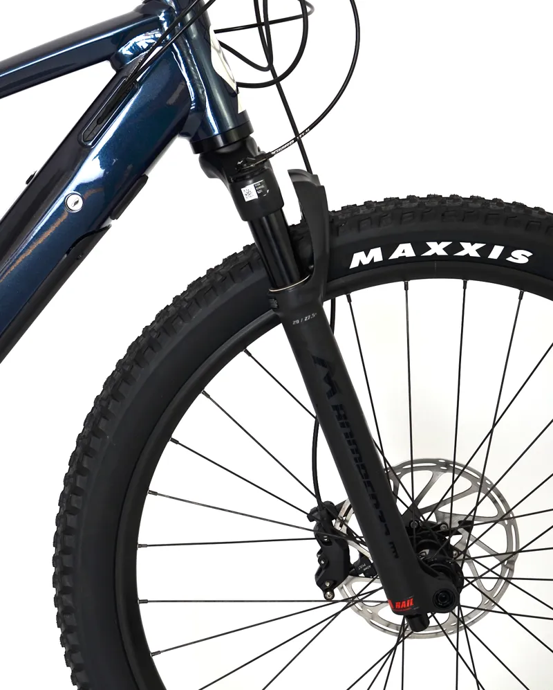Ex Demo Scott Strike eRIDE 930 2024 Electric Full Sus MTB - Large - Deep Sparkle Blue-4