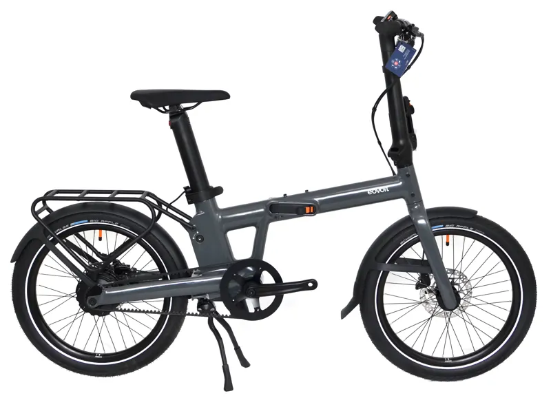 Nearly New Eovolt Afternoon Pro 20w 2024 Folding E-Bike - Anthracite Grey