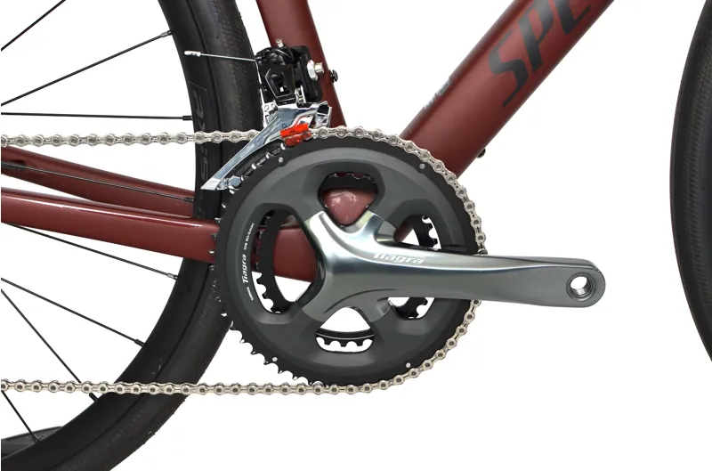 Nearly New Specialized Roubaix SL8 2025 Carbon Road Bike - 52 cm - Rusted Red/Obsidian-2