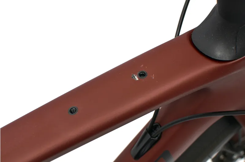 Nearly New Specialized Roubaix SL8 2025 Carbon Road Bike - 52 cm - Rusted Red/Obsidian-4