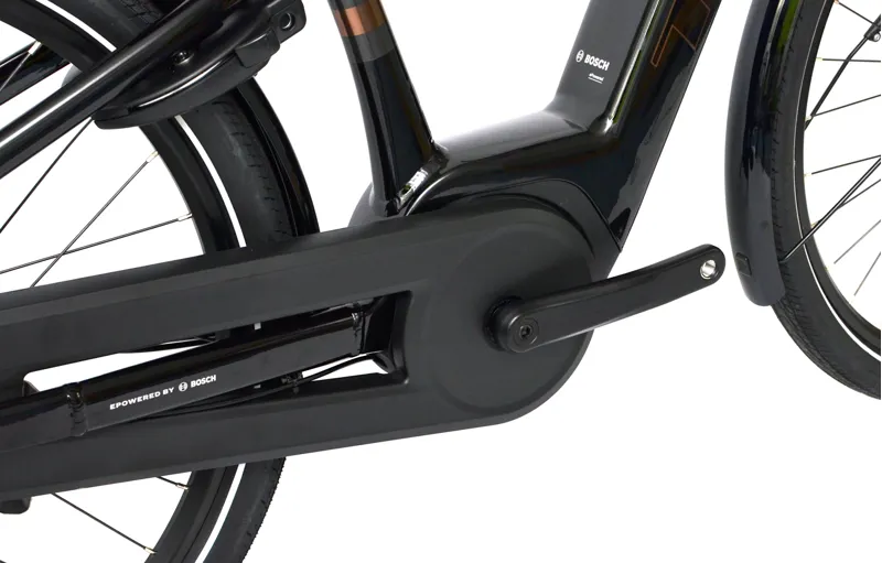 Ex Demo Trek District+ 2 400Wh Lowstep 2026 Electric Hybrid Bike - Small - Trek Black-4