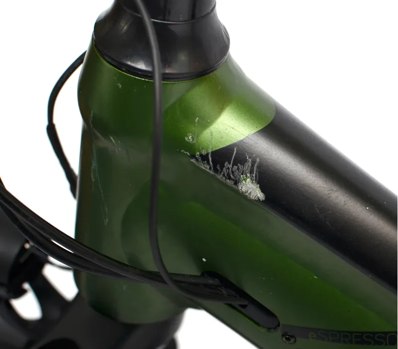 Ex Demo Merida eSpresso 300SE EQ Women's Electric Hybrid Bike - X-Small 43 cm - Green/Grey-11