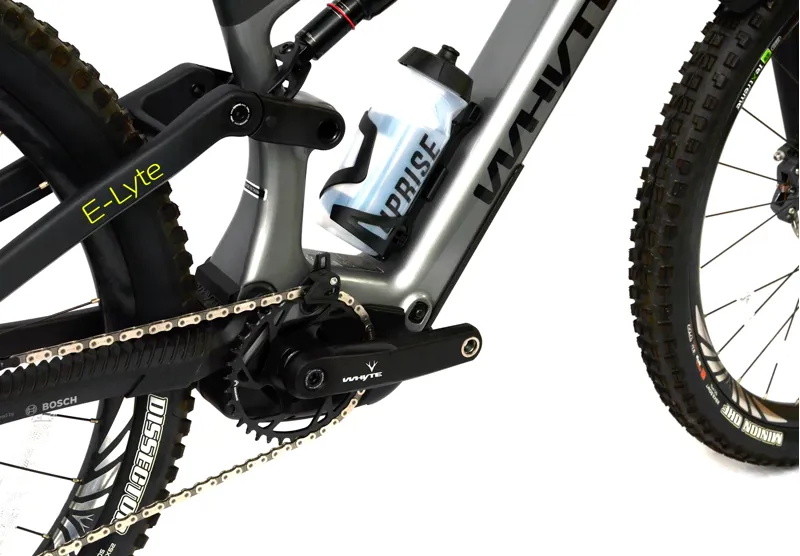 Nearly New Whyte E-Lyte 150 RSX 29er 2024 Electric Mountain Bike - Large - Gloss Silver-2