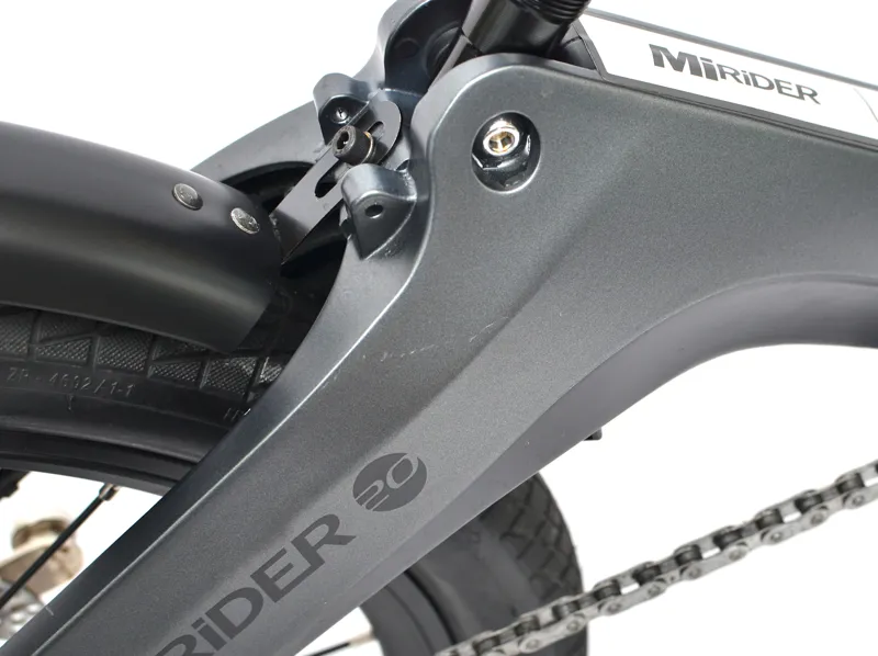 Ex Demo MiRider One 20w Folding Electric Bike - Onyx Grey-1