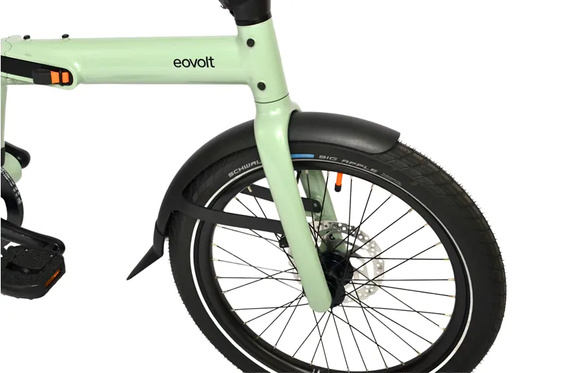 Ex Demo Eovolt Afternoon Pro 20w 2024 Folding E-Bike - Smoked Green-4