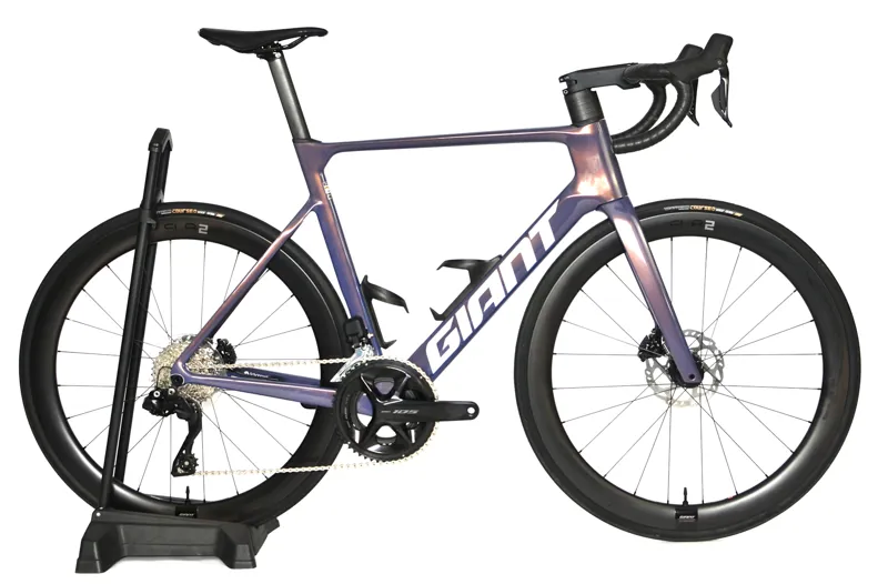 Ex Demo Giant Propel Advanced 1 2026 Carbon Road Bike - Medium / Large - Meteorite Mist