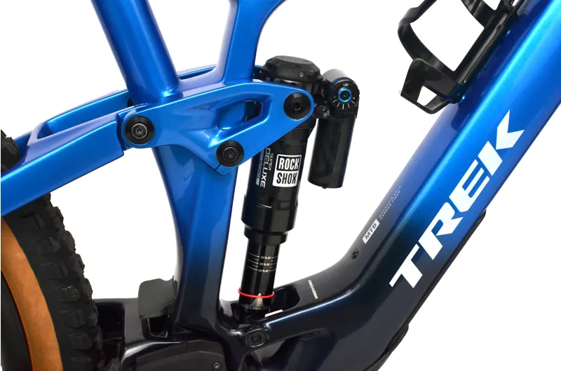 Ex Demo Trek Fuel EXe 9.8 GX AXS T-Type 29er 2025 Electric MTB - Large - Marianas Blue-3