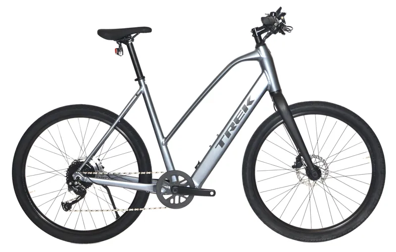 Nearly New Trek Dual Sport+ 2 Stagger 252 Electric Hybrid Bike - X-Large - Grey