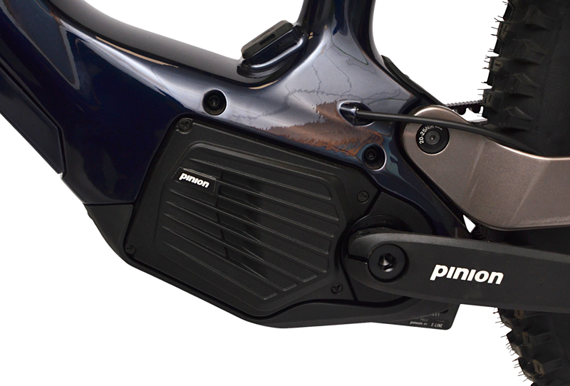 Nearly New Haibike Allmtn CF 10 TRN/IQ 27.5/29er 2026 Electric MTB - 49 cm - Midnight Blue-4