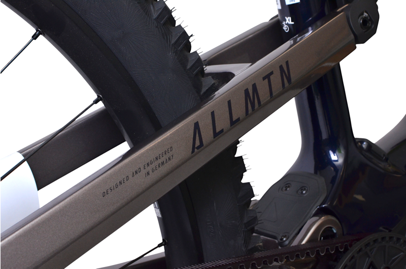 Nearly New Haibike Allmtn CF 10 TRN/IQ 27.5/29er 2026 Electric MTB - 49 cm - Midnight Blue-2