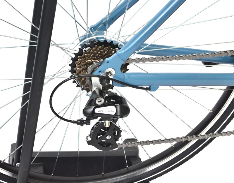 Nearly New Merida Crossway 10-V SE 2025 Hybrid Bike - Small - Silk Blue/Black-2