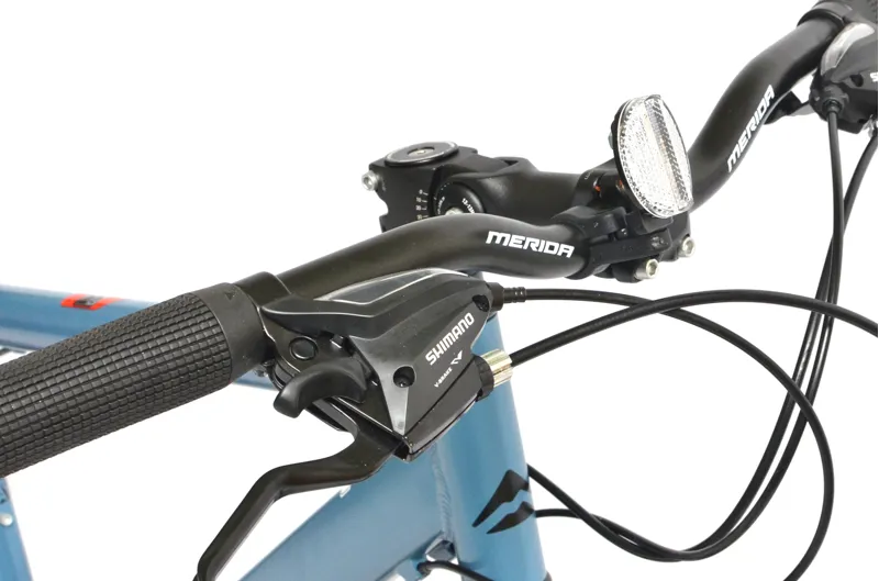 Nearly New Merida Crossway 10-V SE 2025 Hybrid Bike - Small - Silk Blue/Black-5