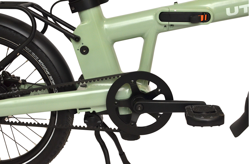 Ex Demo Eovolt Afternoon Pro 20w 2025 Folding E-Bike - Smoked Green-2