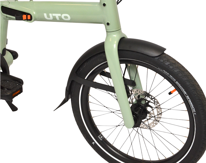 Ex Demo Eovolt Afternoon Pro 20w 2025 Folding E-Bike - Smoked Green-8