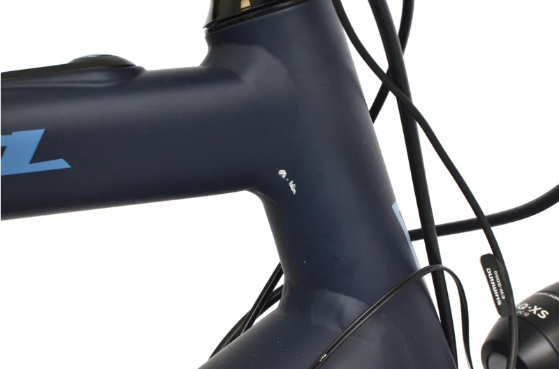 Nearly New Kona Dew-E DL 2025 Electric Urban Bike - X-Large - Matt Midnight-1