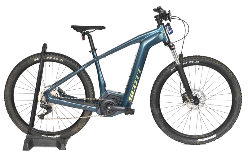 Ex Demo Scott Aspect eRIDE 930 29er 2024 Electric Mountain Bike - Large - Petrol Blue