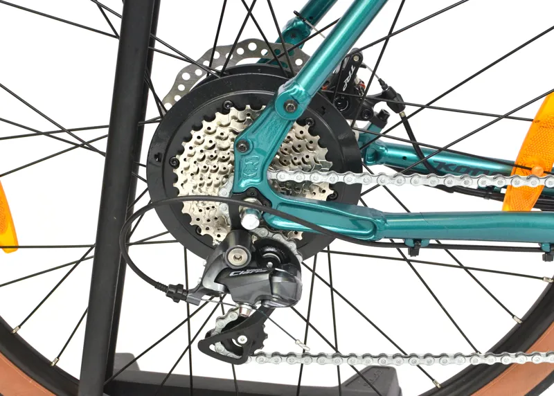 Ex Demo Kona Rove NRB HD 2025 Electric Gravel Road Bike - 58 cm - Gloss Satin Green-1