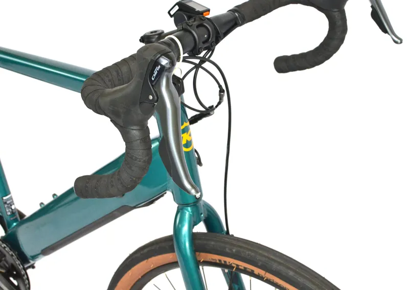 Ex Demo Kona Rove NRB HD 2025 Electric Gravel Road Bike - 58 cm - Gloss Satin Green-3